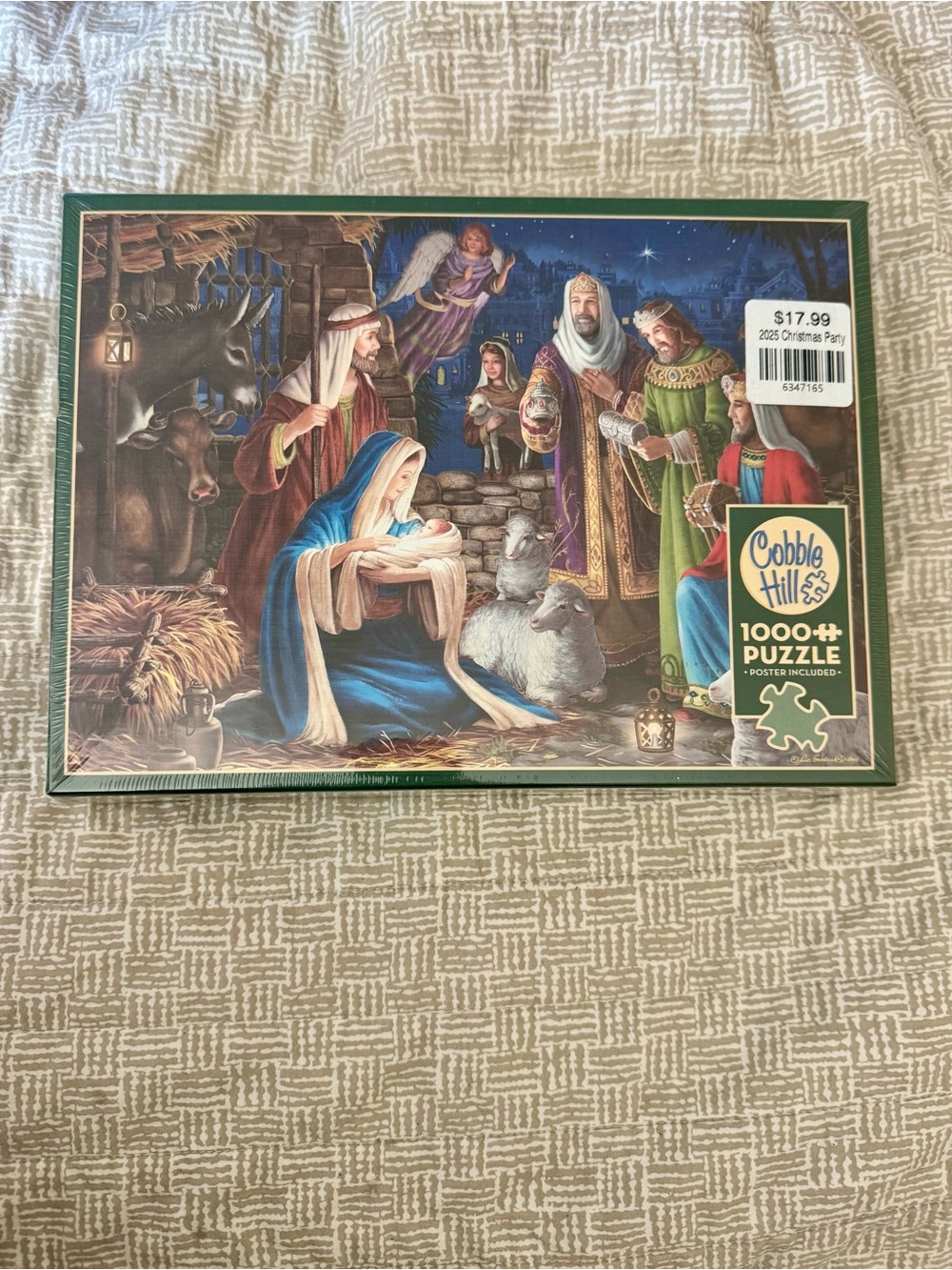 Cobb Hill Nativity Scene 1000-Piece Puzzle - Brand New